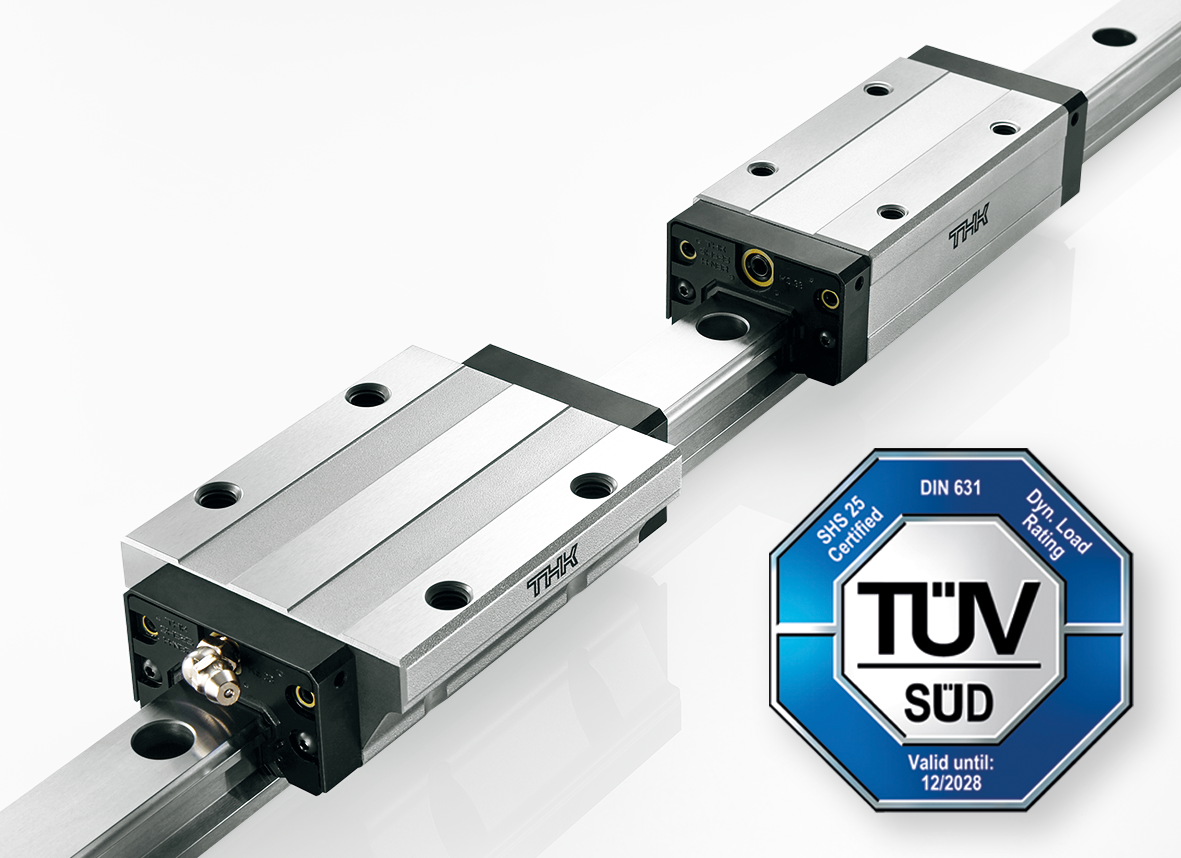 THK-Linearführungen für unterschiedliche Anwendungszwecke 
